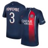 Original Fußballtrikot Paris Saint-Germain 2023-24 Kimpembe 3 Heimtrikot Für Herren